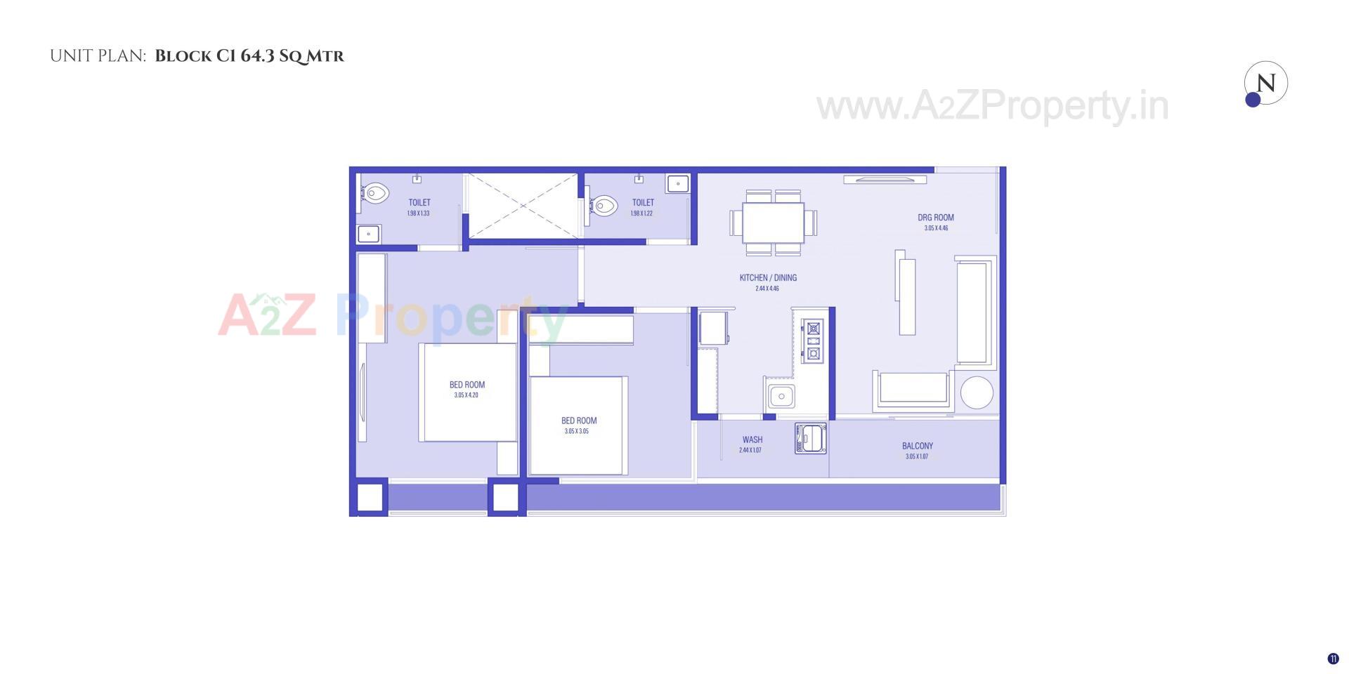 Layout of real estate project Dev Aashish Pride Plus located at Hanspura, Ahmedabad, Gujarat