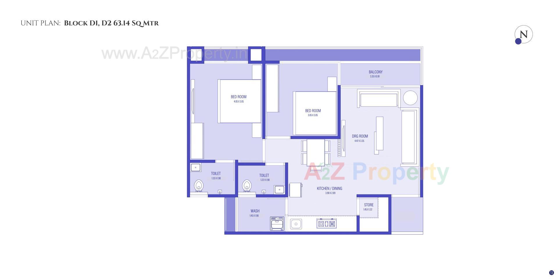 Layout of real estate project Dev Aashish Pride Plus located at Hanspura, Ahmedabad, Gujarat