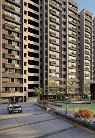 Elevation of real estate project Dev Aashish Sky located at Naroda, Ahmedabad, Gujarat