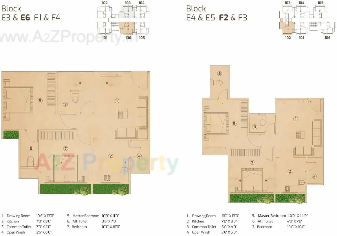 Layout of real estate project Dev Aashish Sky located at Naroda, Ahmedabad, Gujarat