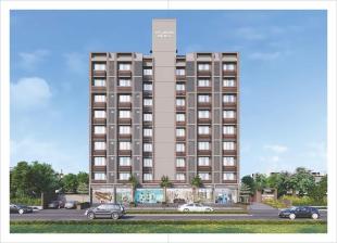 Elevation of real estate project Dev Auram Exotica located at Chenpur, Ahmedabad, Gujarat