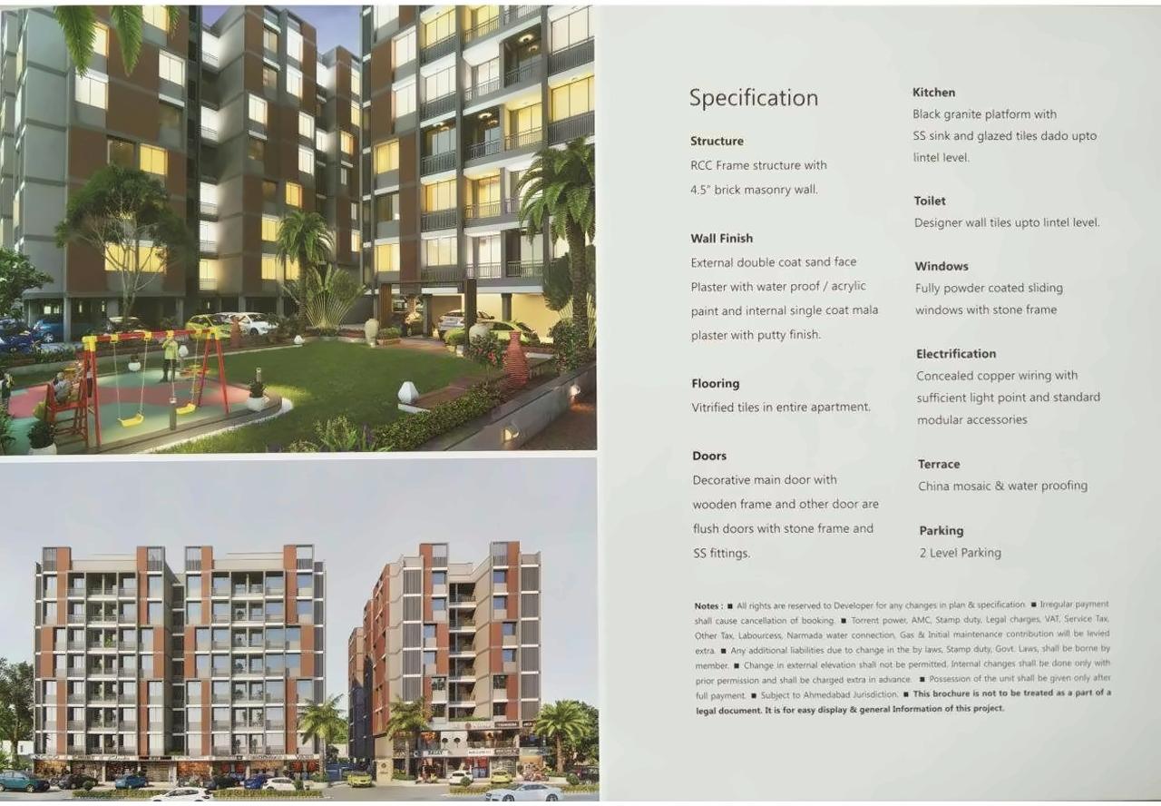  of real estate project Dev Auram located at Chenpur, Ahmedabad, Gujarat