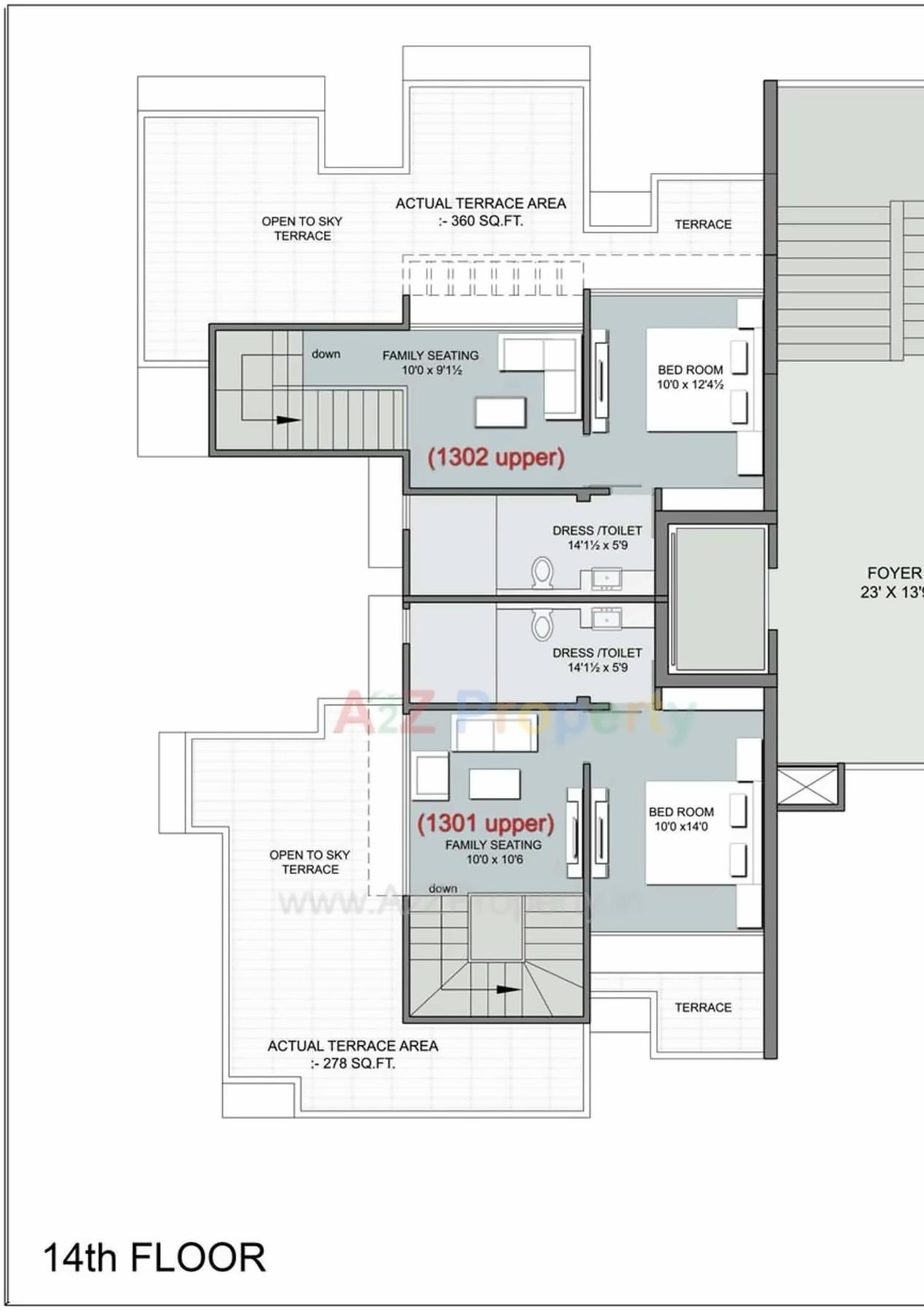Layout of real estate project Dev Aurum located at Vejalpur, Ahmedabad, Gujarat