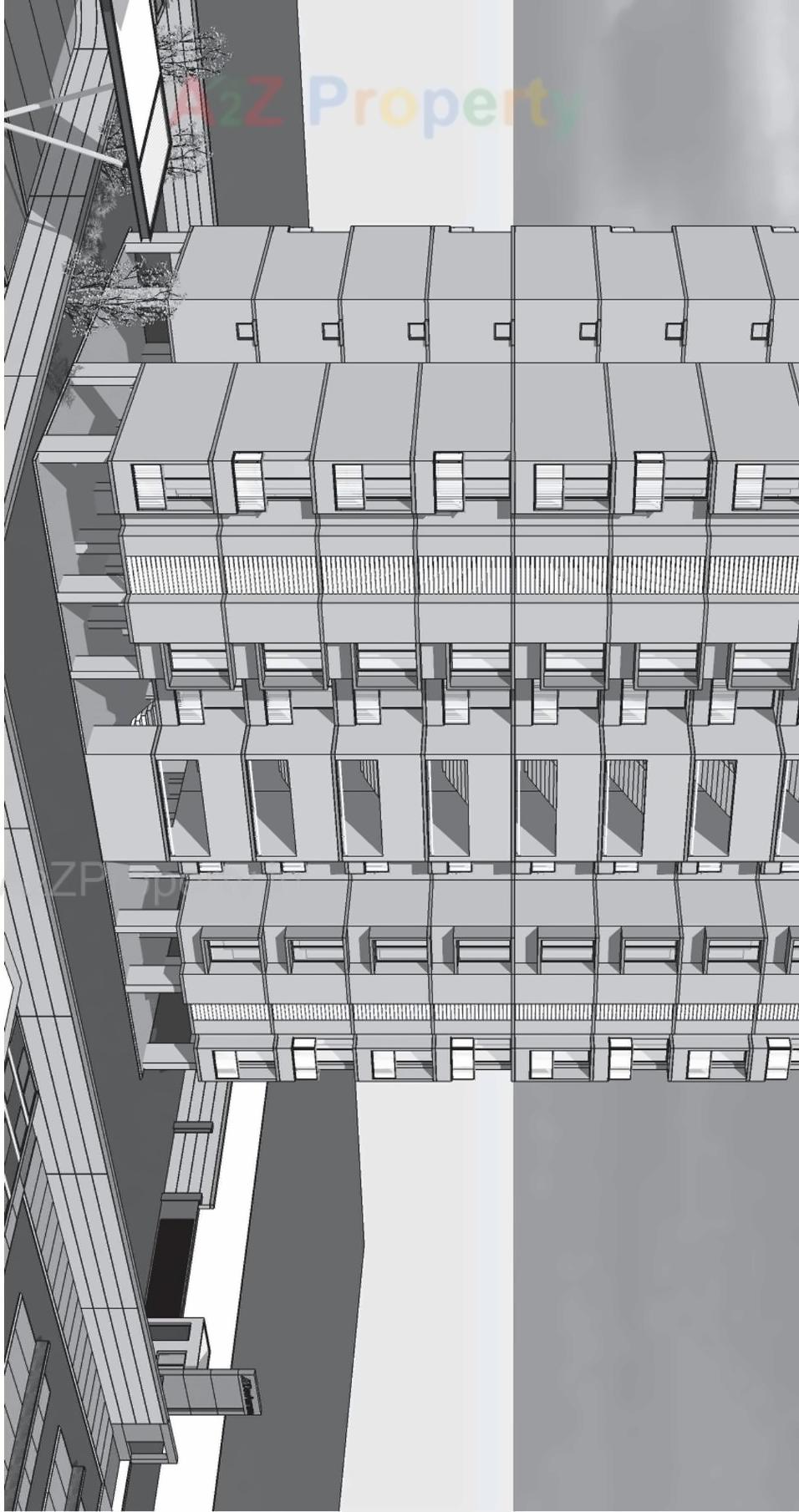 Layout of real estate project Dev Aurum located at Vejalpur, Ahmedabad, Gujarat