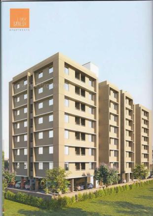 Elevation of real estate project Dev Ganesh Apartments located at Chenpur, Ahmedabad, Gujarat