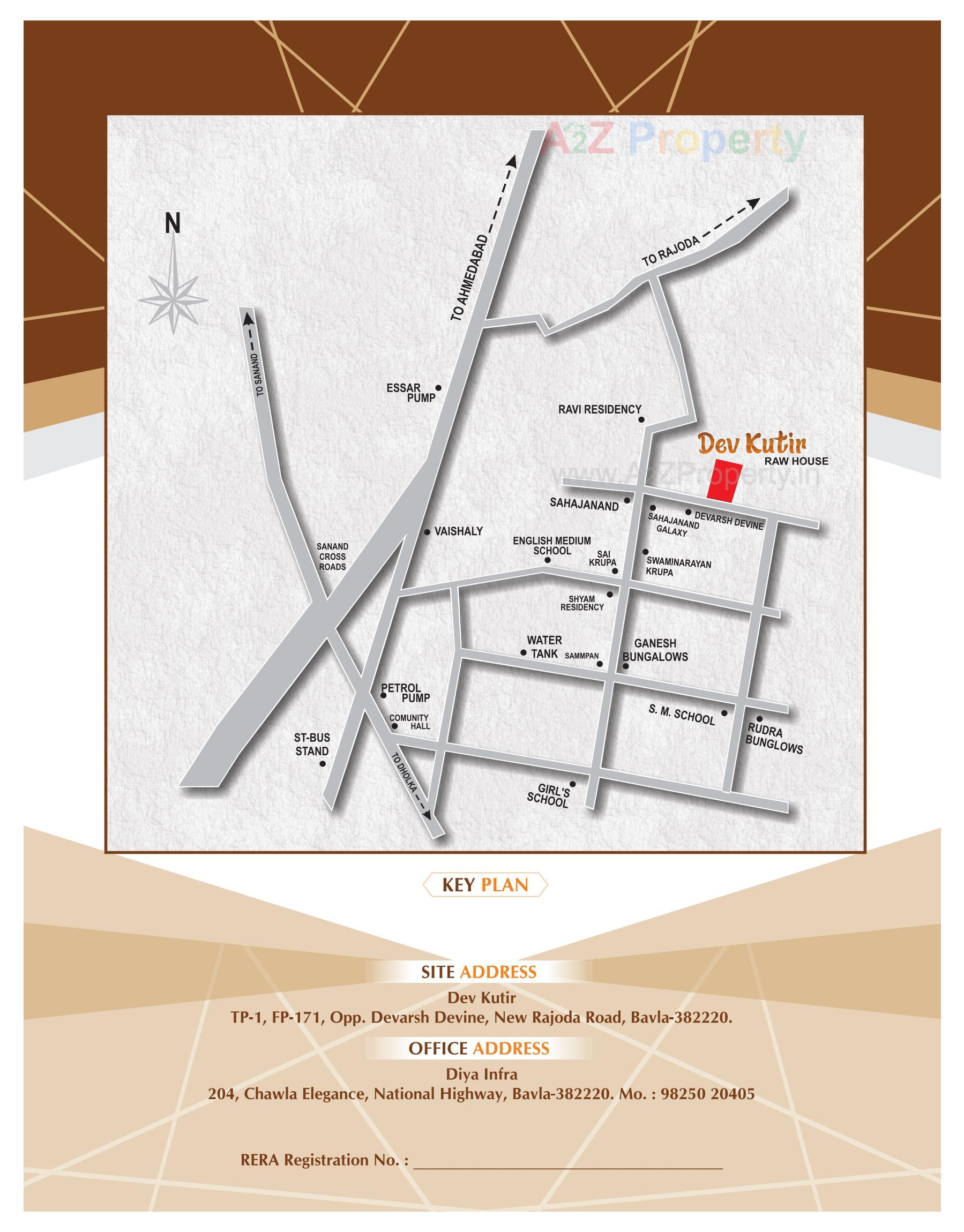  of real estate project Dev Kutir located at Bavla, Ahmedabad, Gujarat