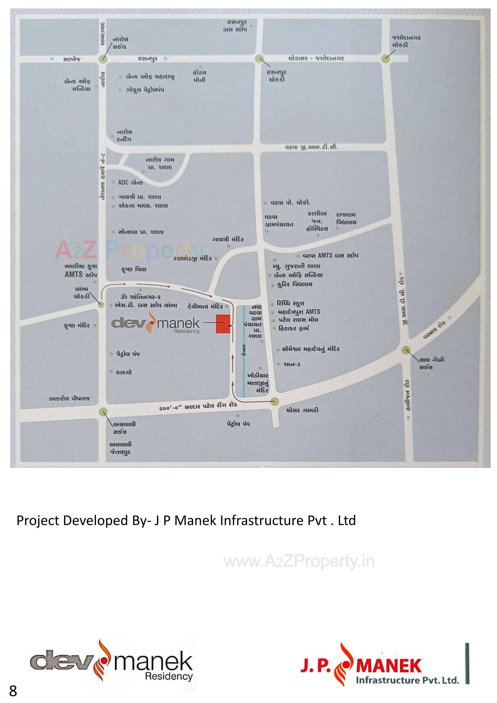  of real estate project Dev Manek Residency located at Vatva, Ahmedabad, Gujarat