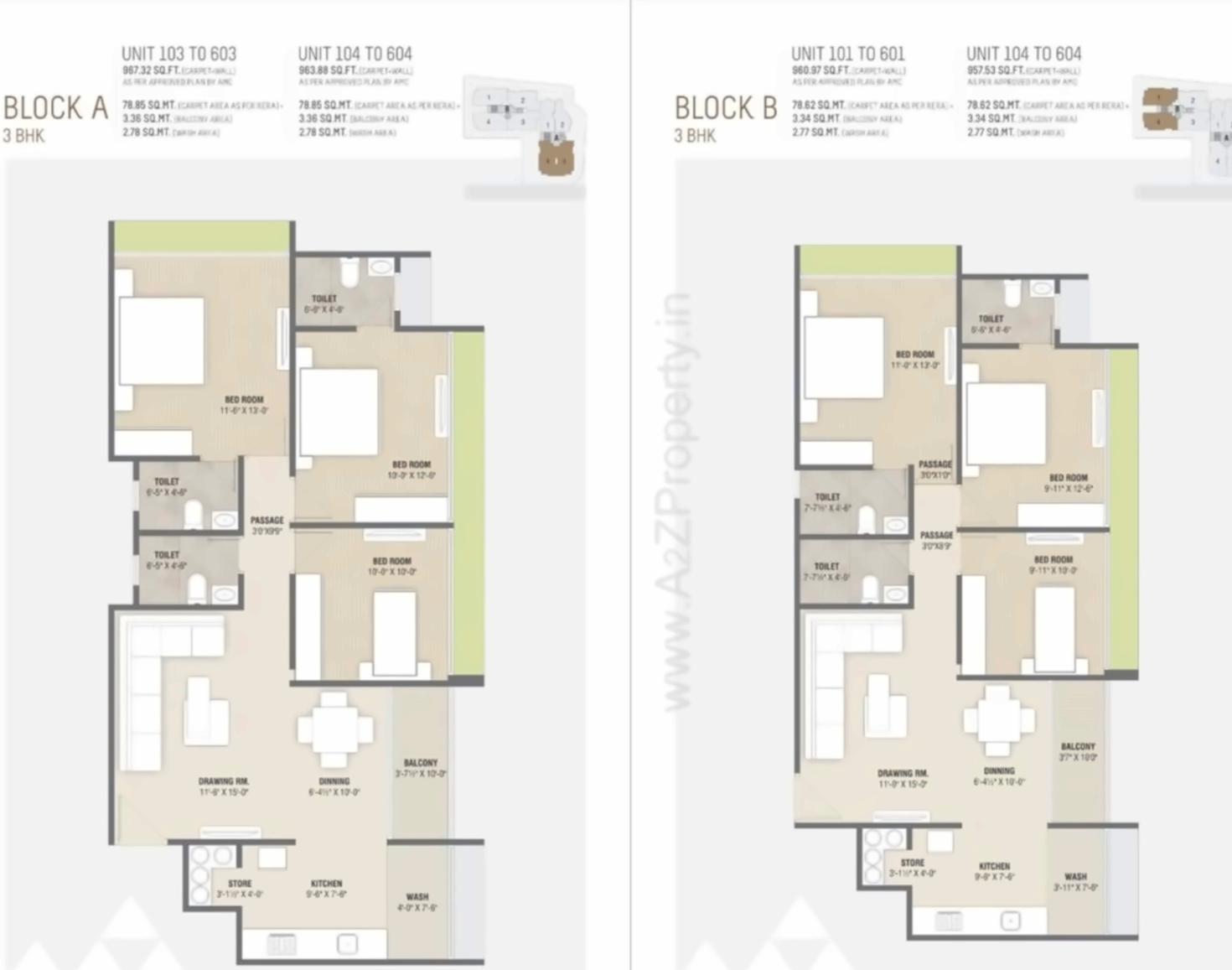 Layout of real estate project Dev Parivesh located at Kali, Ahmedabad, Gujarat
