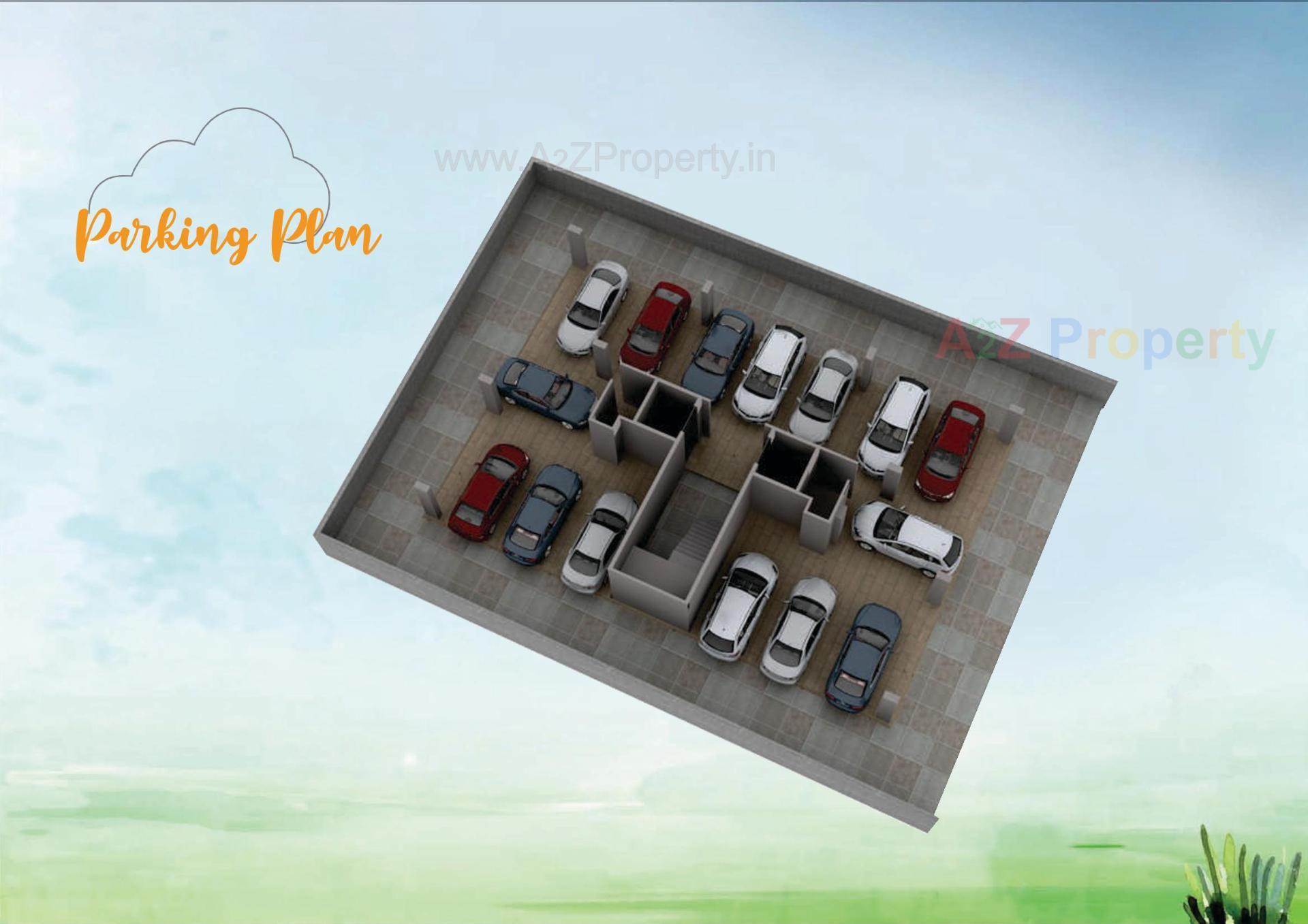 Layout of real estate project Dev Residency located at Ahmedabad, Ahmedabad, Gujarat