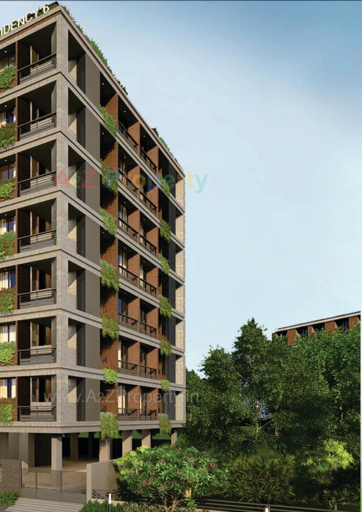 3D Elevation of real estate project Dev Residency located at Ahmedabad, Ahmedabad, Gujarat