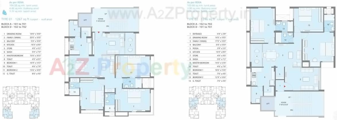 Layout of real estate project Dev Solitaire located at City, Ahmedabad, Gujarat