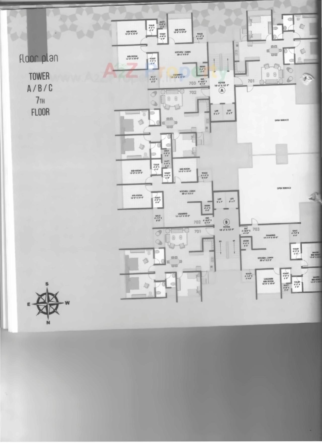 Layout of real estate project Deval Gurukrupa located at Chandlodiya, Ahmedabad, Gujarat