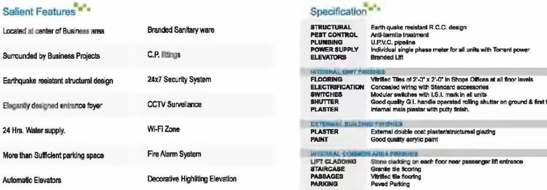 Project Specifications
