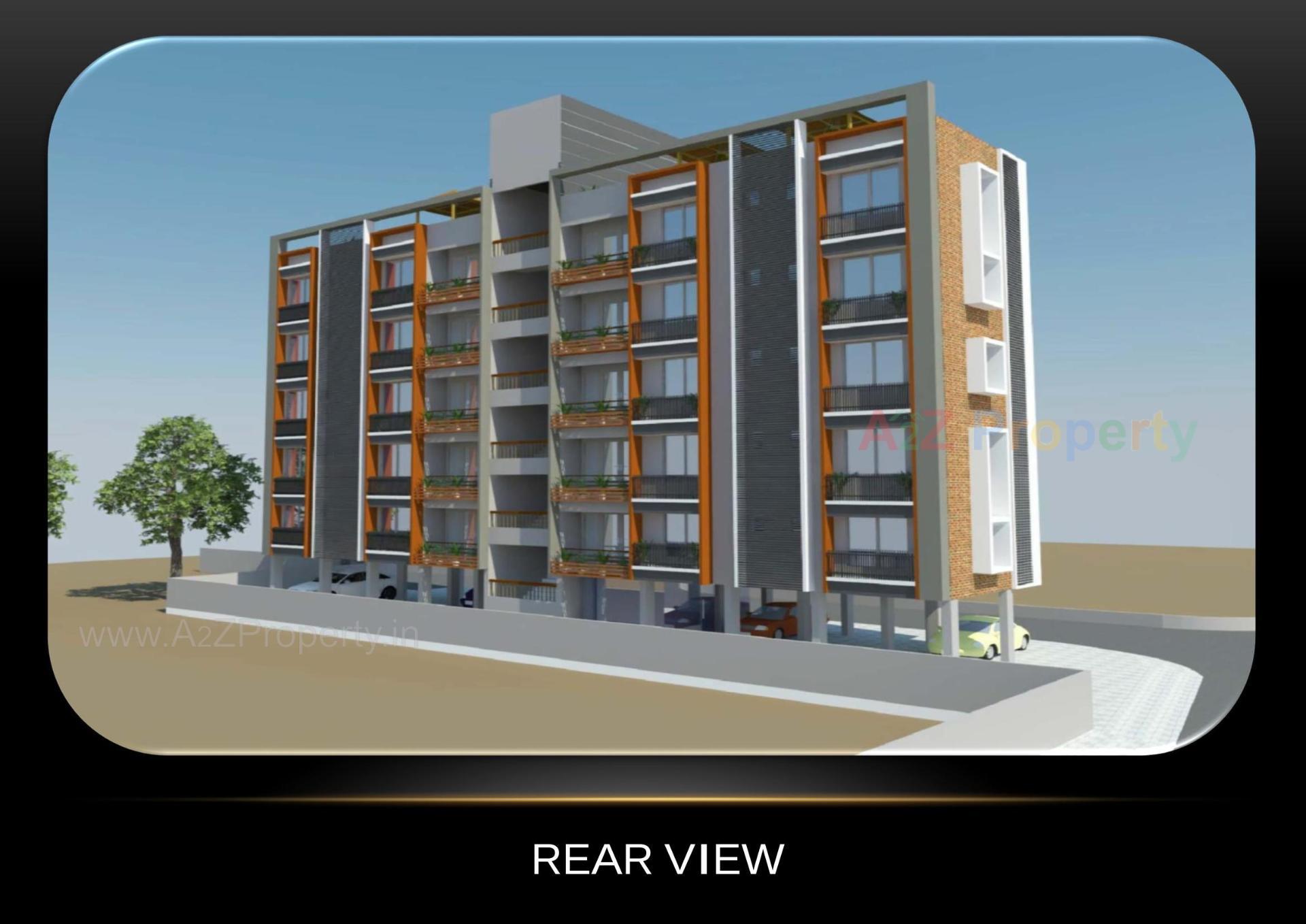 3D Elevation of real estate project Devas located at Chhadawad, Ahmedabad, Gujarat