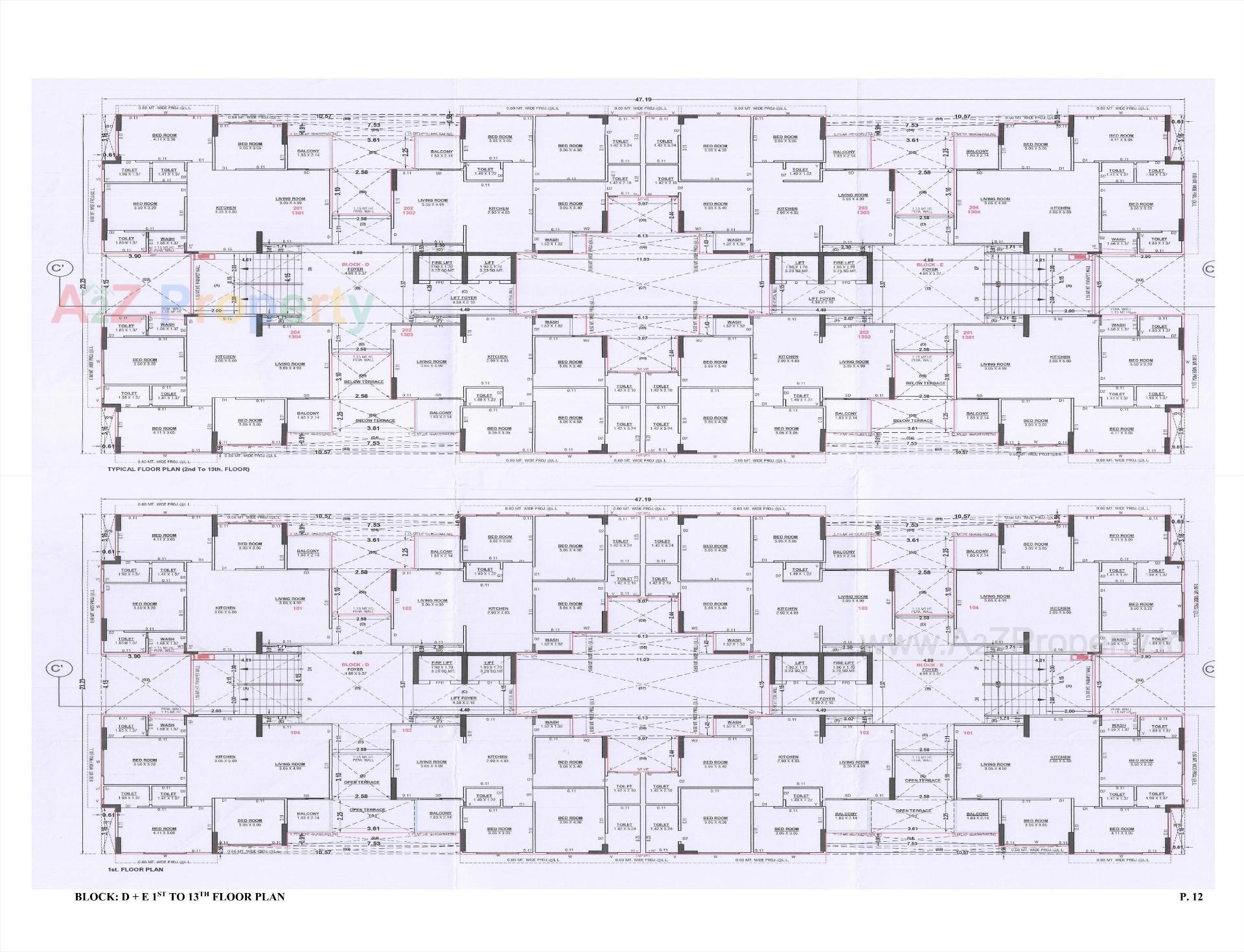 Layout of real estate project Devasva located at Vishalpur, Ahmedabad, Gujarat