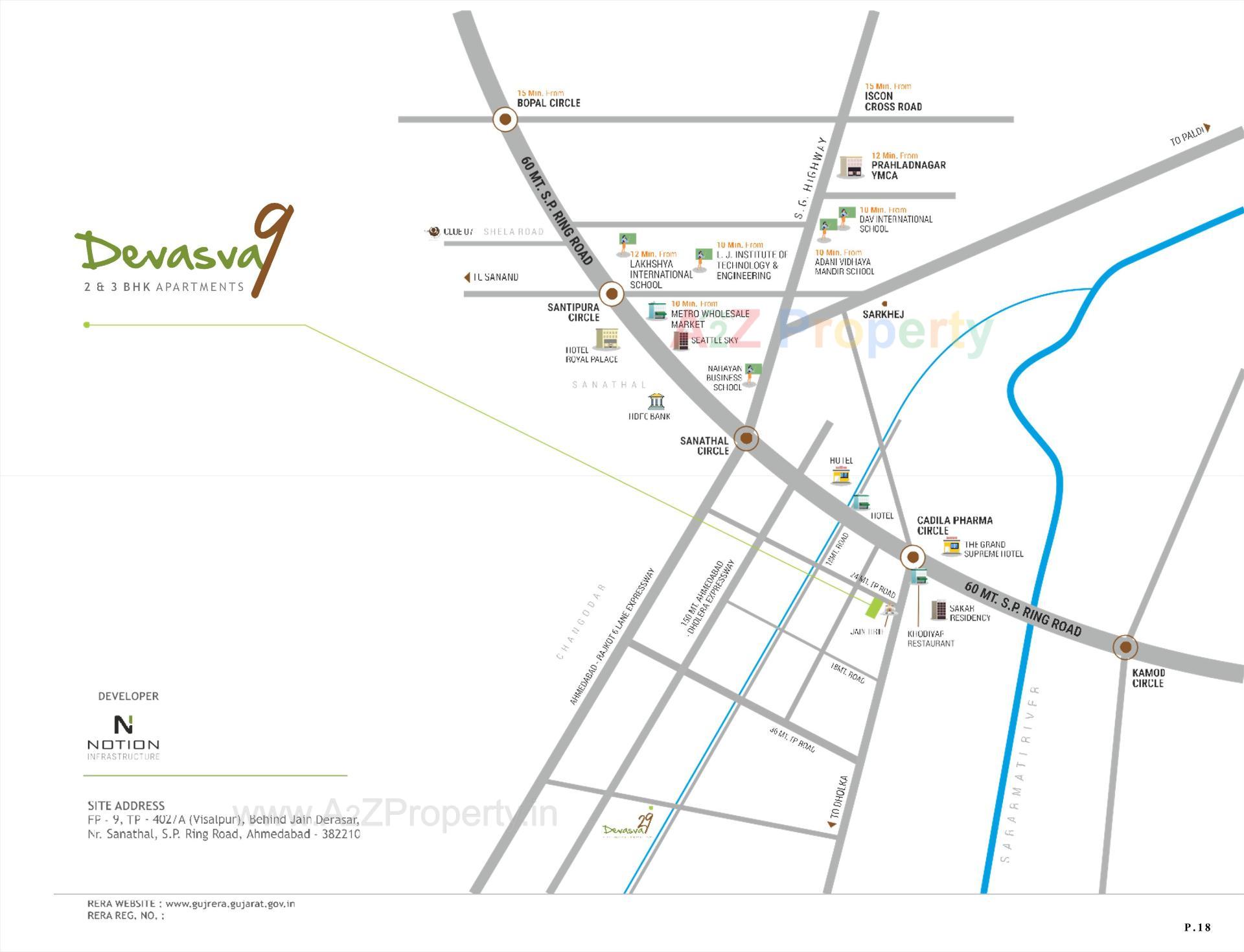  of real estate project Devasva located at Vishalpur, Ahmedabad, Gujarat