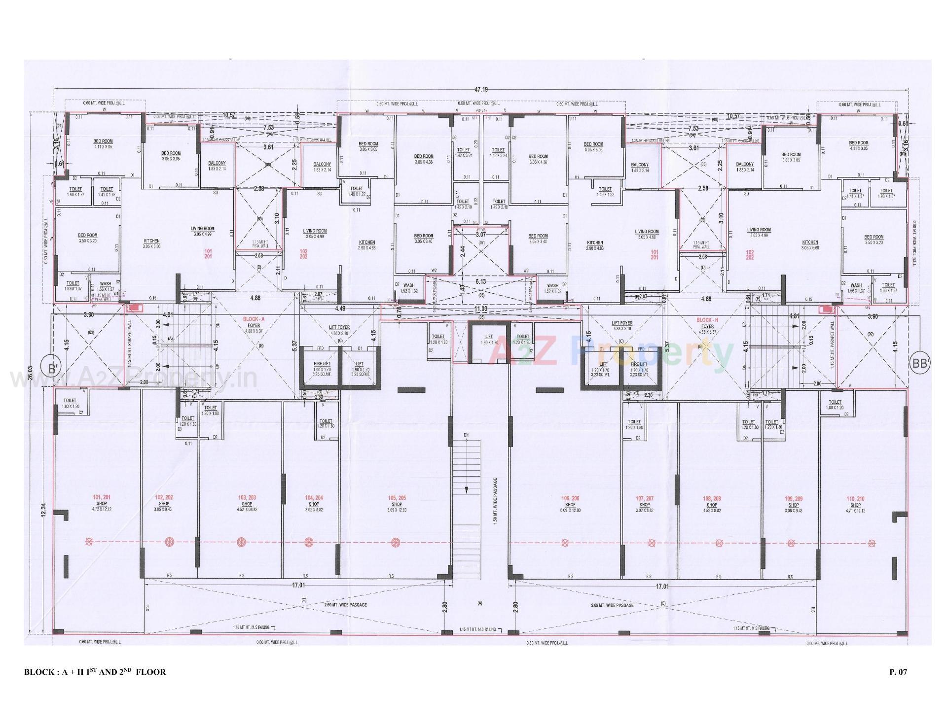 Layout of real estate project Devasva located at Vishalpur, Ahmedabad, Gujarat