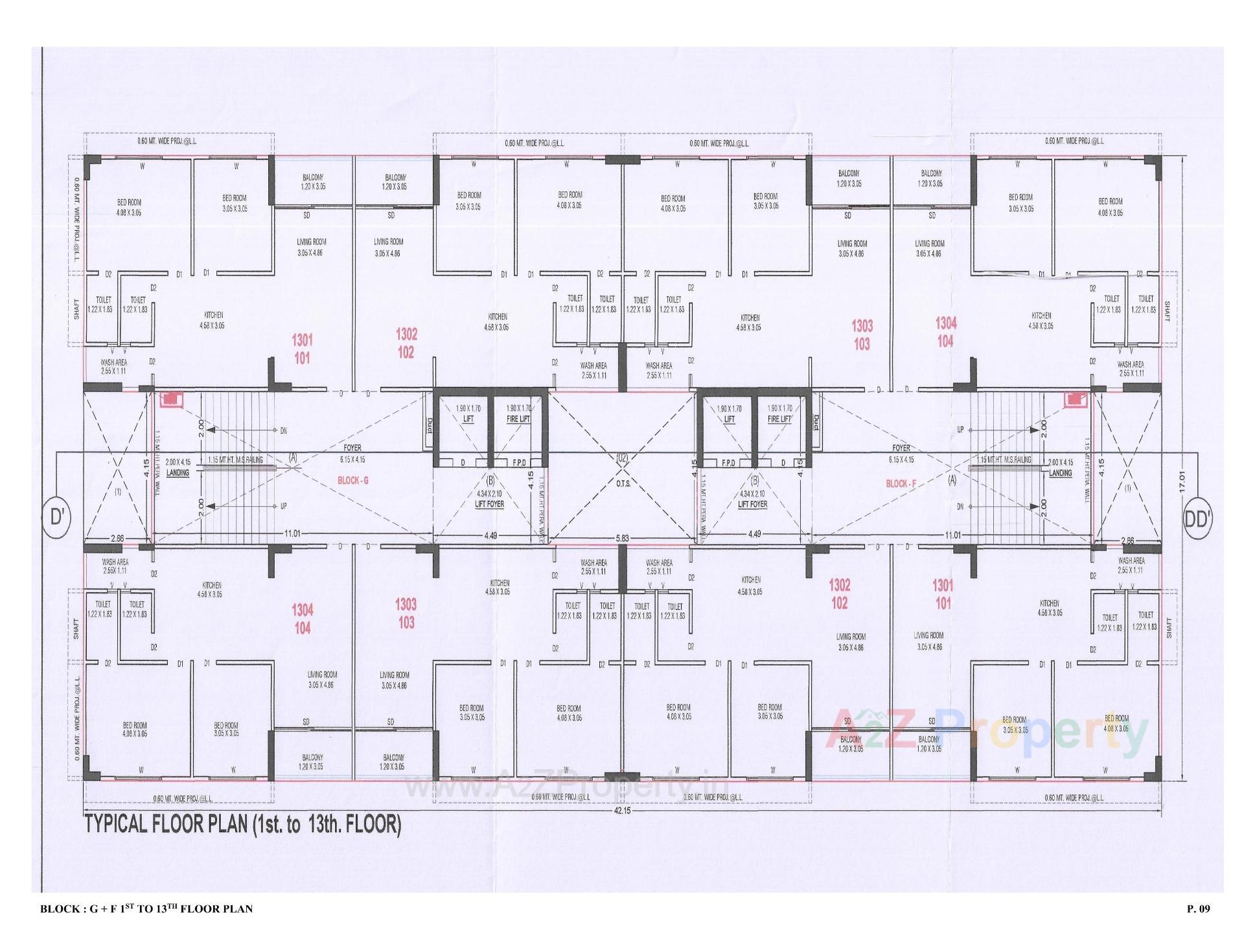 Layout of real estate project Devasva located at Vishalpur, Ahmedabad, Gujarat