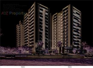 Elevation of real estate project Devasya Platinum located at Nikol, Ahmedabad, Gujarat