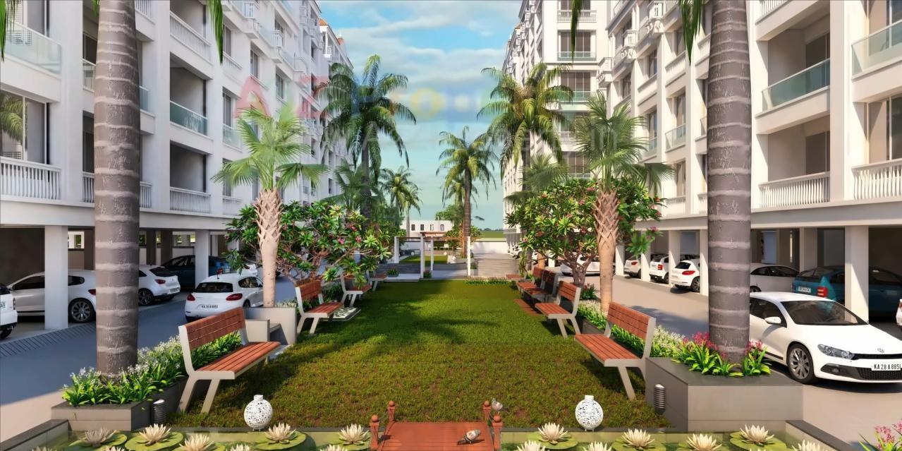 3D Elevation of real estate project Devasya Status located at Nikol, Ahmedabad, Gujarat