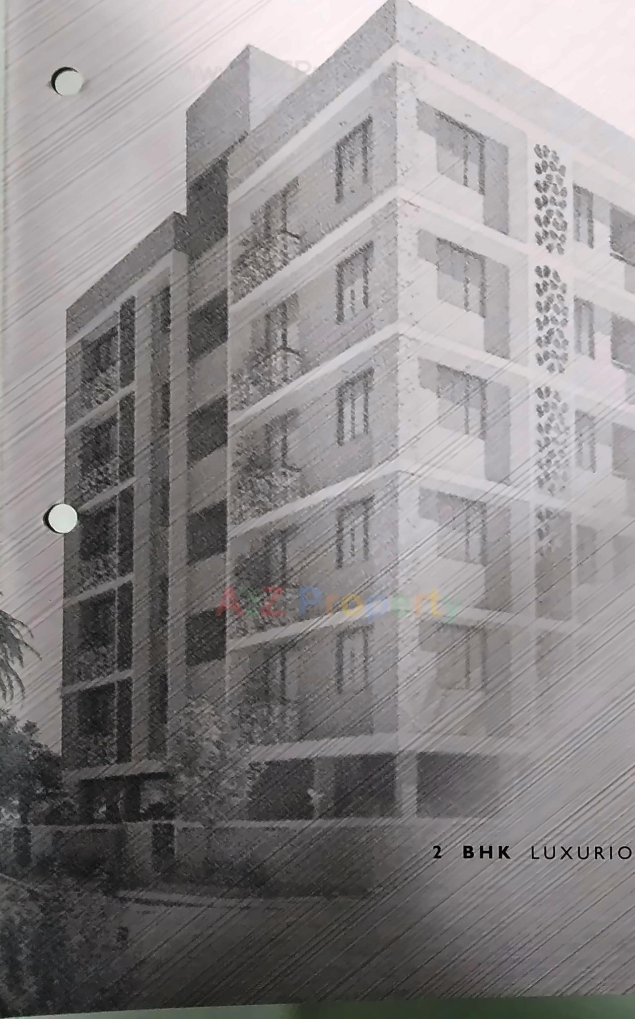 3D Elevation of real estate project Devishyam Square located at Manipur, Ahmedabad, Gujarat