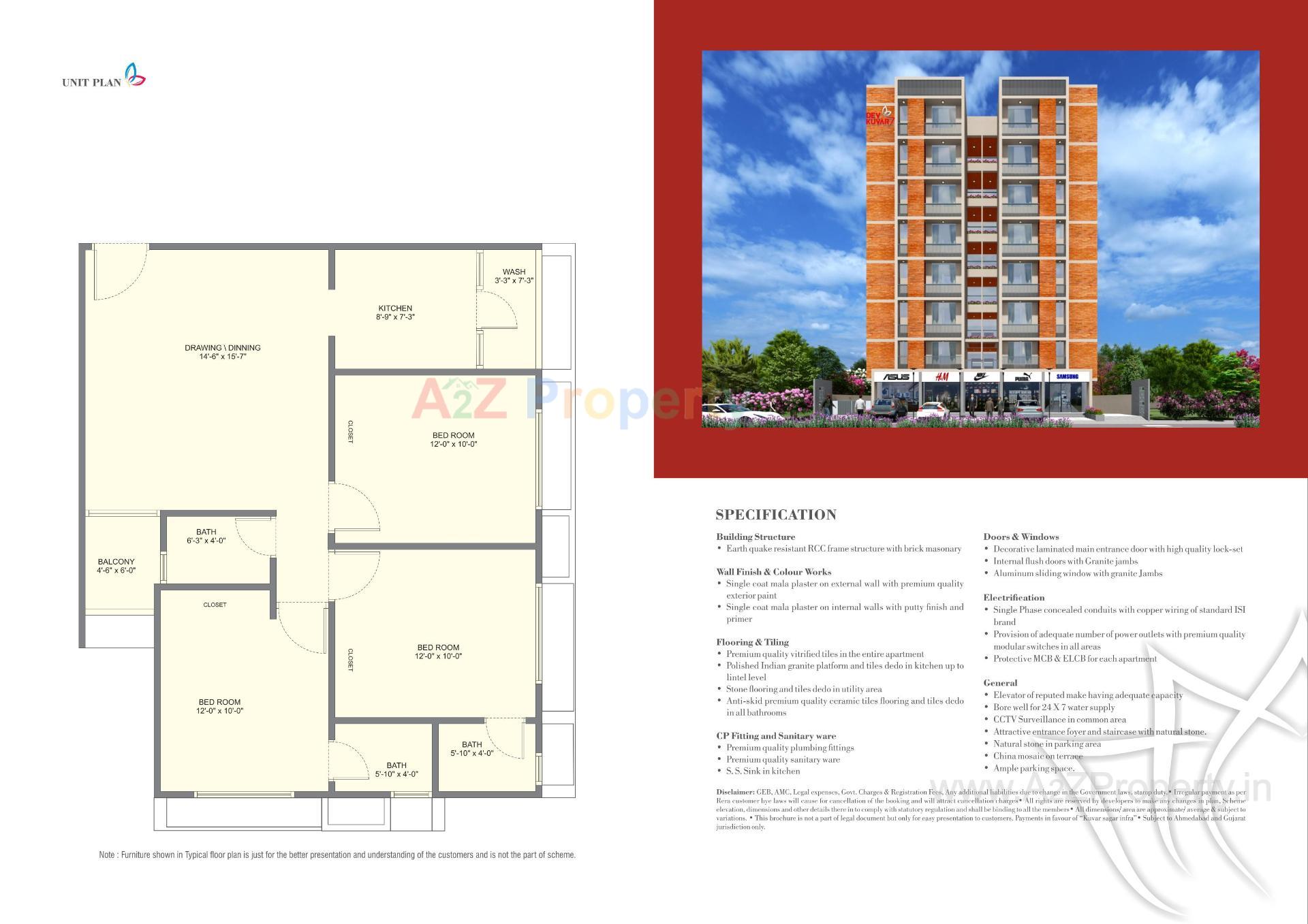  of real estate project Devkuvar located at Tragad, Ahmedabad, Gujarat