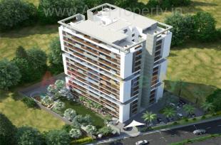 Elevation of real estate project Devnandan Horizon located at Chandkheda, Ahmedabad, Gujarat