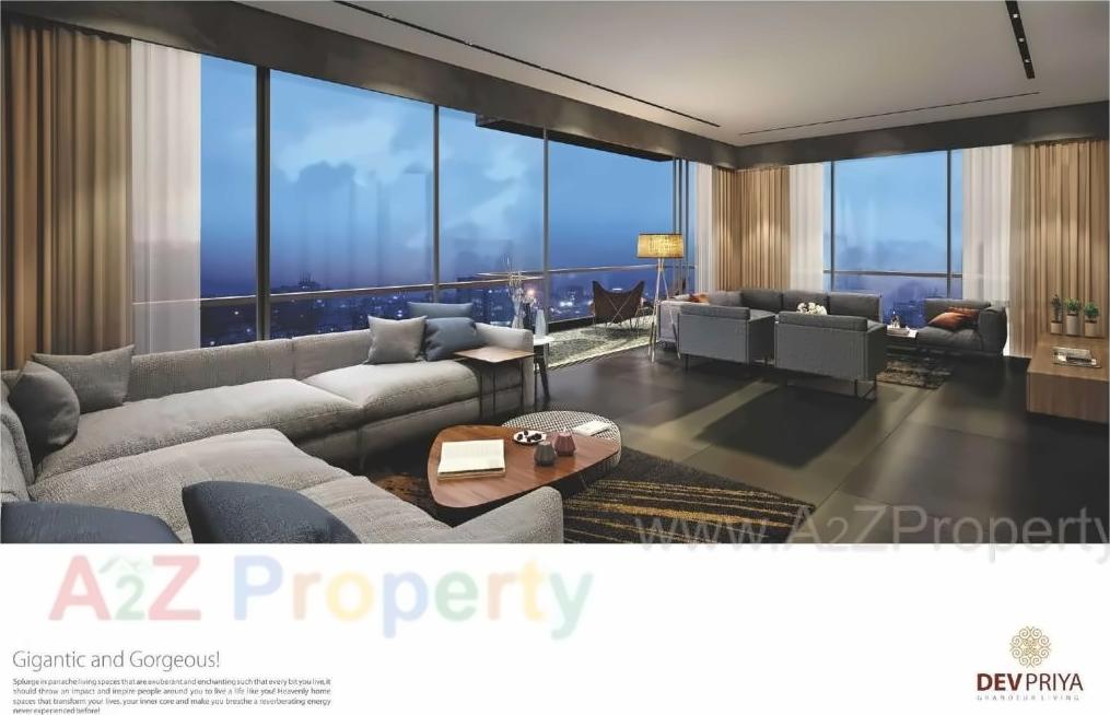 3D Elevation of real estate project Devpriya located at Chandkheda, Ahmedabad, Gujarat