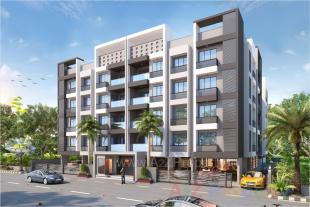 Elevation of real estate project Devsiddhi Fabula located at City, Ahmedabad, Gujarat