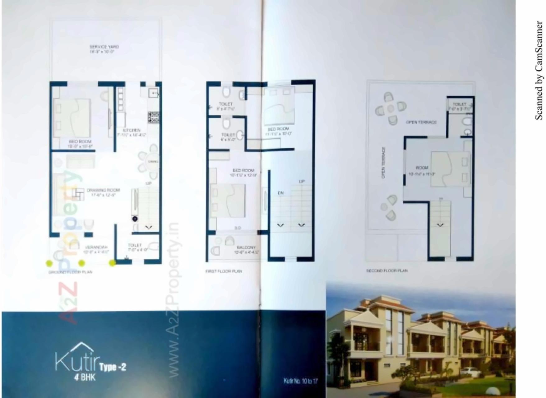 Layout of real estate project Dharm Kutir located at Hathijan, Ahmedabad, Gujarat