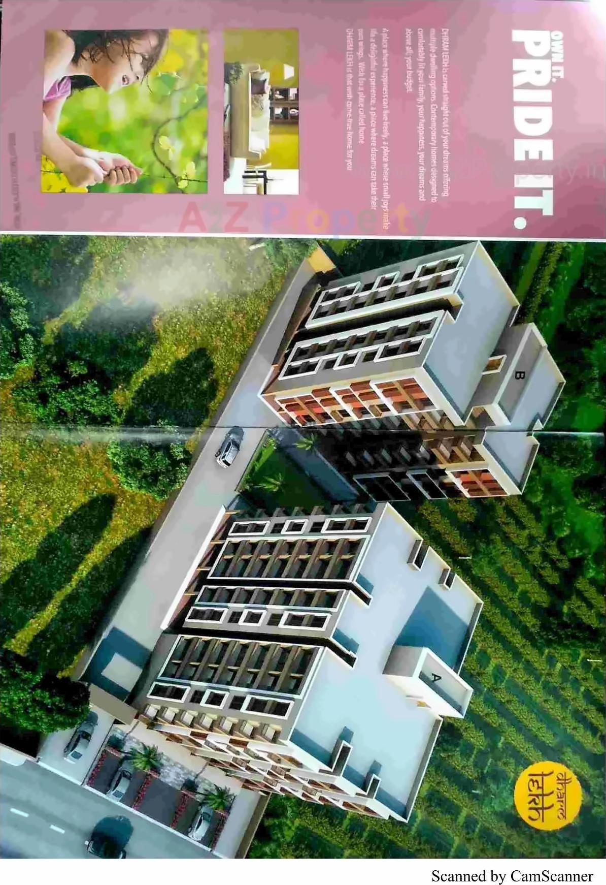 3D Elevation of real estate project Dharm Lekh located at Hathijan, Ahmedabad, Gujarat