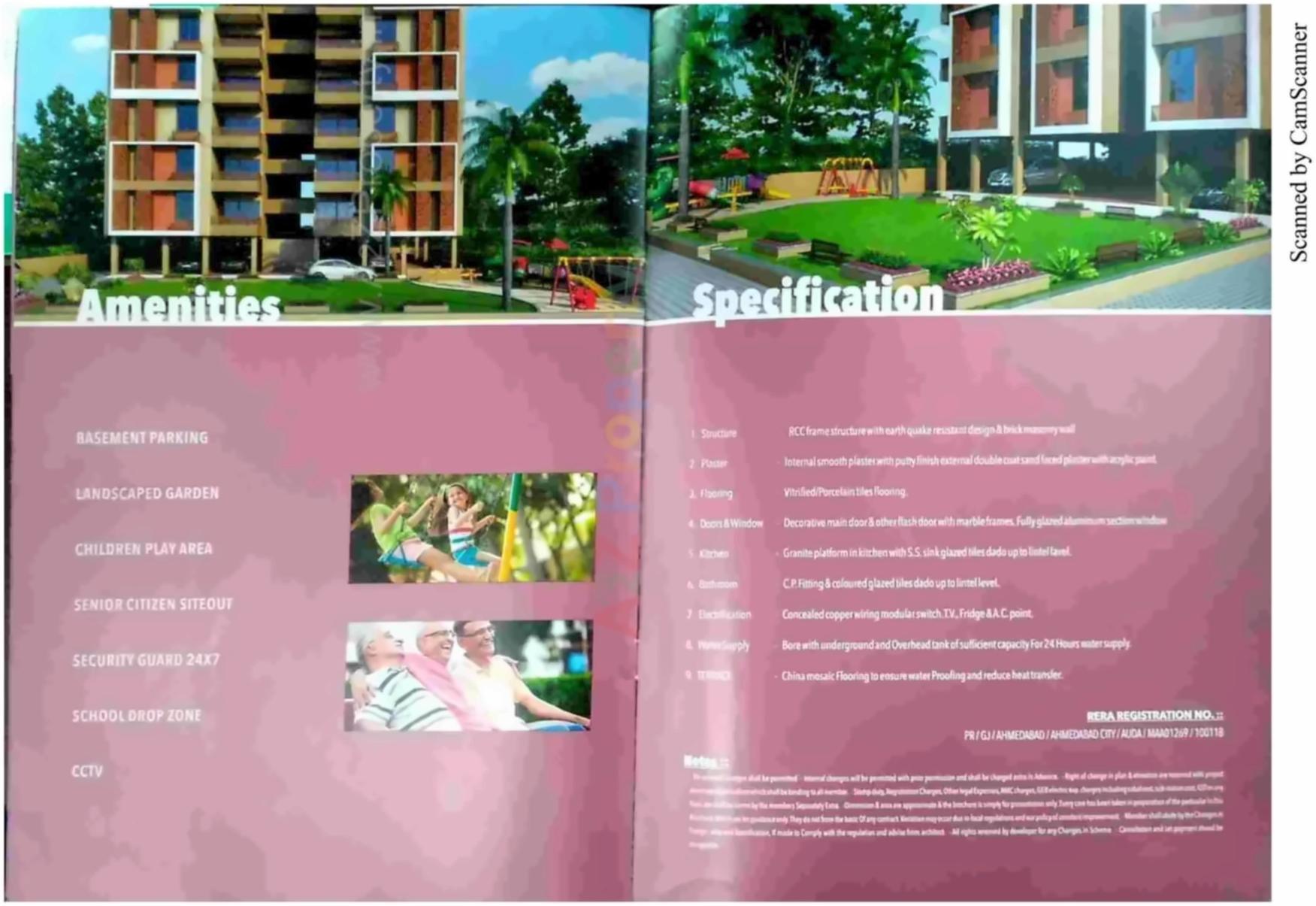  of real estate project Dharm Lekh located at Hathijan, Ahmedabad, Gujarat