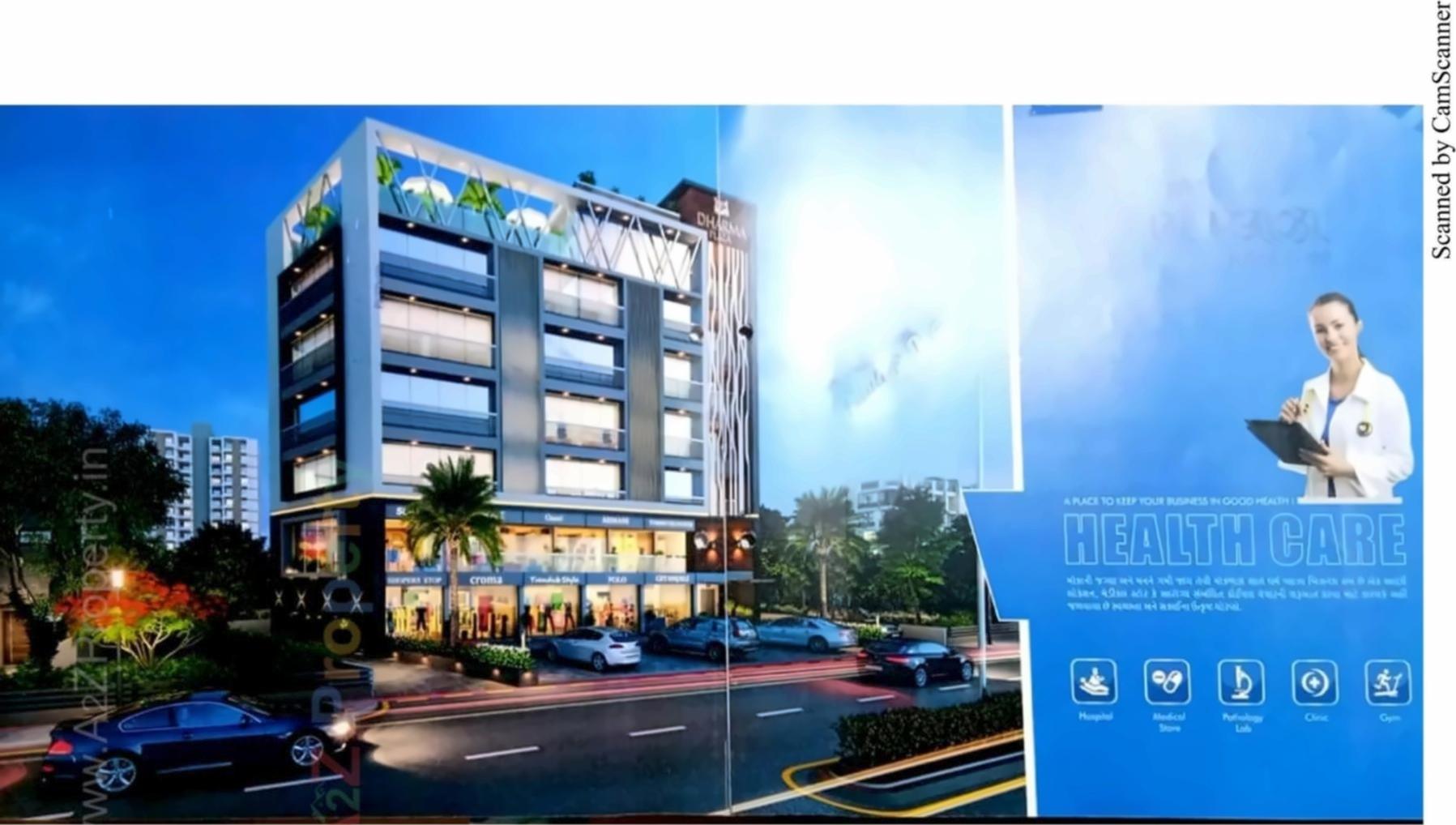 Dharm Plaza Business Hub at Nikol, Ahmedabad