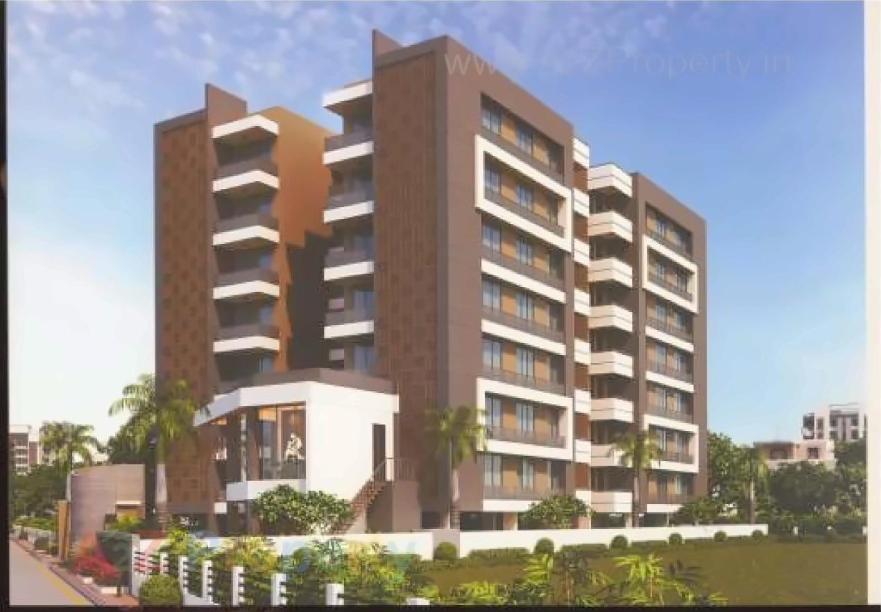 3D Elevation of real estate project Dharm Ved located at City, Ahmedabad, Gujarat