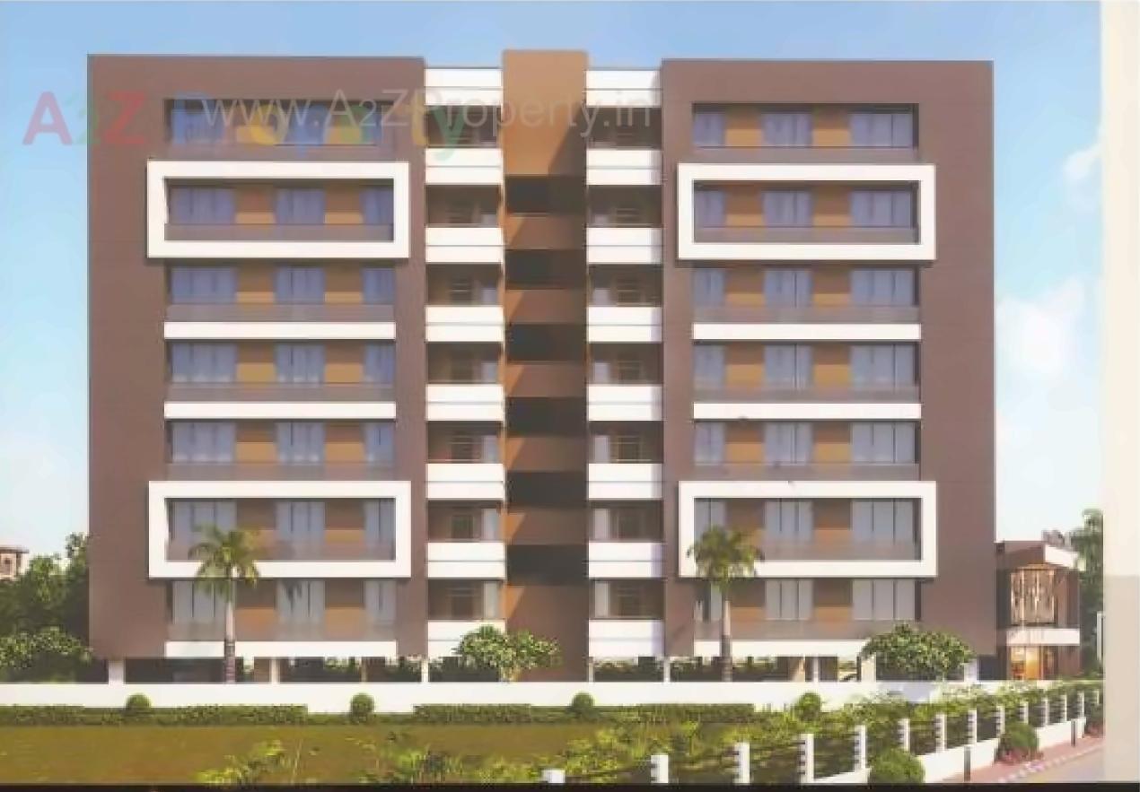 3D Elevation of real estate project Dharm Ved located at City, Ahmedabad, Gujarat