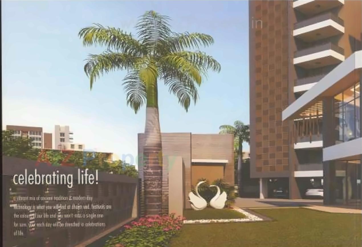 3D Elevation of real estate project Dharm Ved located at City, Ahmedabad, Gujarat