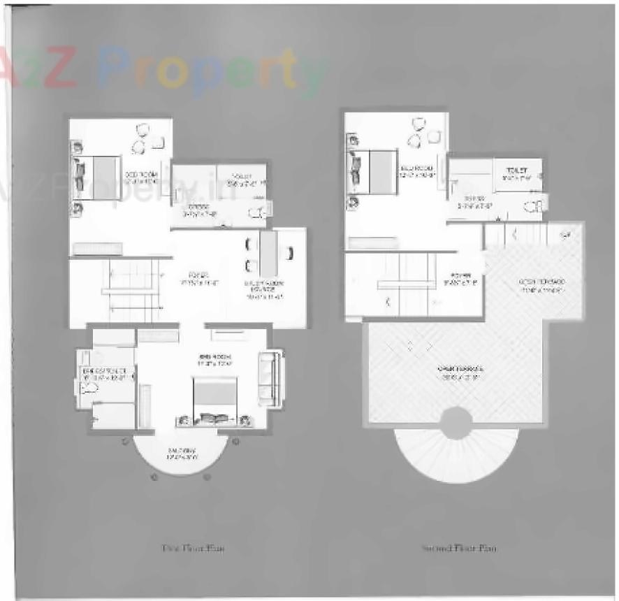 Layout of real estate project Dharm Villa located at Hathijan, Ahmedabad, Gujarat
