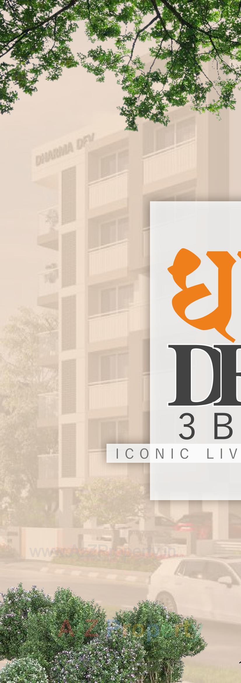 3D Elevation of real estate project Dharma Dev located at Rajpur - Hirpur, Ahmedabad, Gujarat