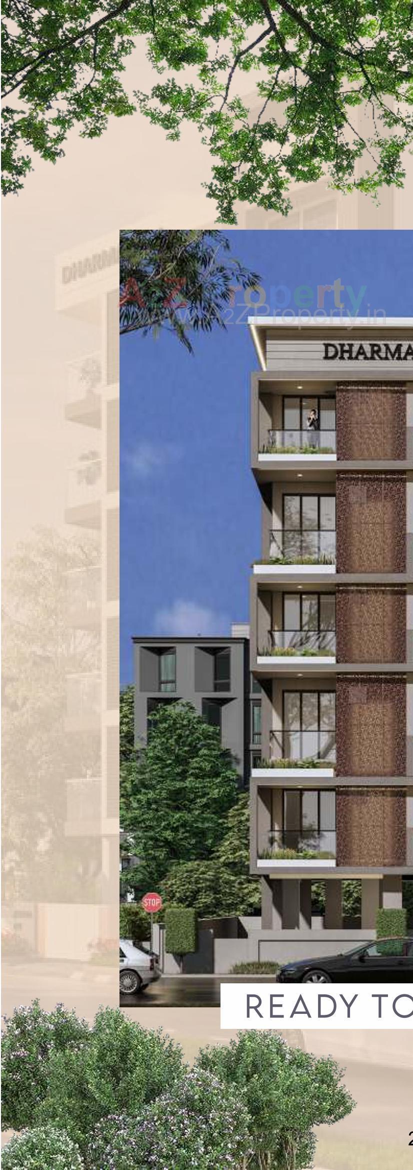 3D Elevation of real estate project Dharma Dev located at Rajpur - Hirpur, Ahmedabad, Gujarat