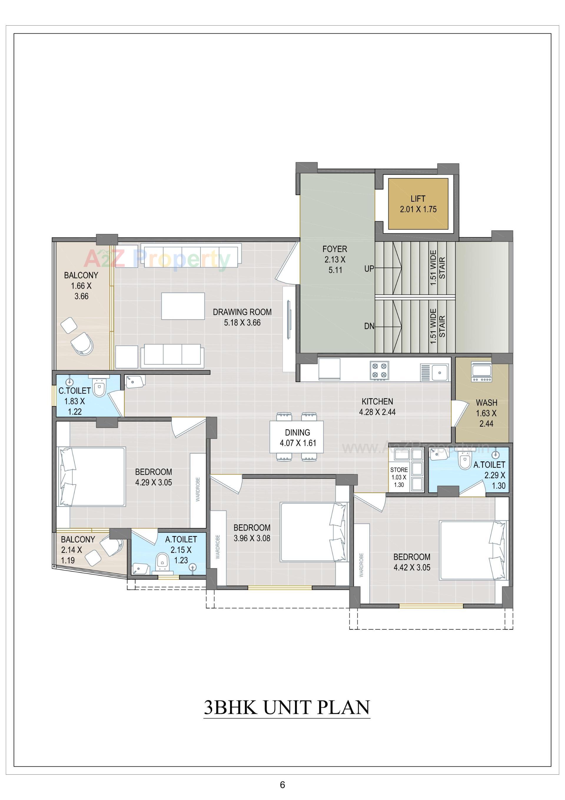 Layout of real estate project Dharma Dev located at Rajpur - Hirpur, Ahmedabad, Gujarat