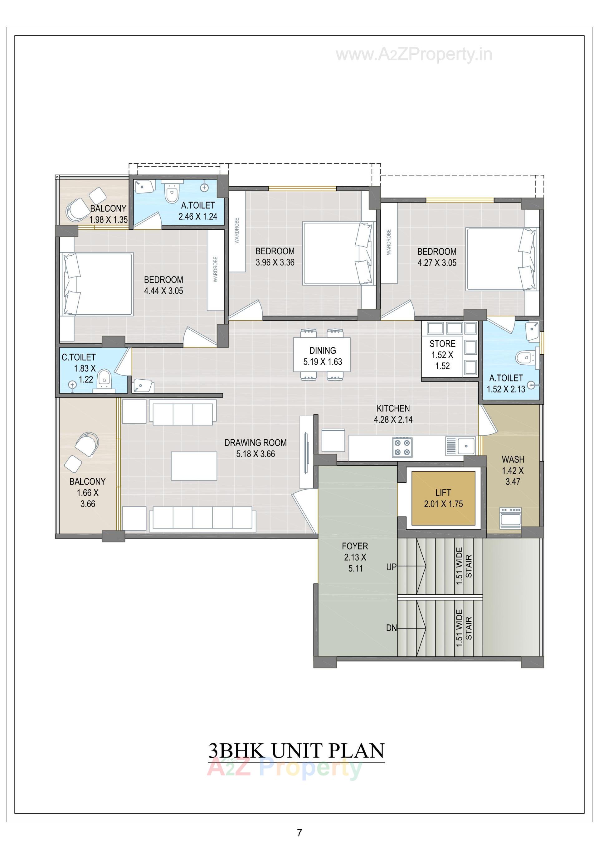 Layout of real estate project Dharma Dev located at Rajpur - Hirpur, Ahmedabad, Gujarat