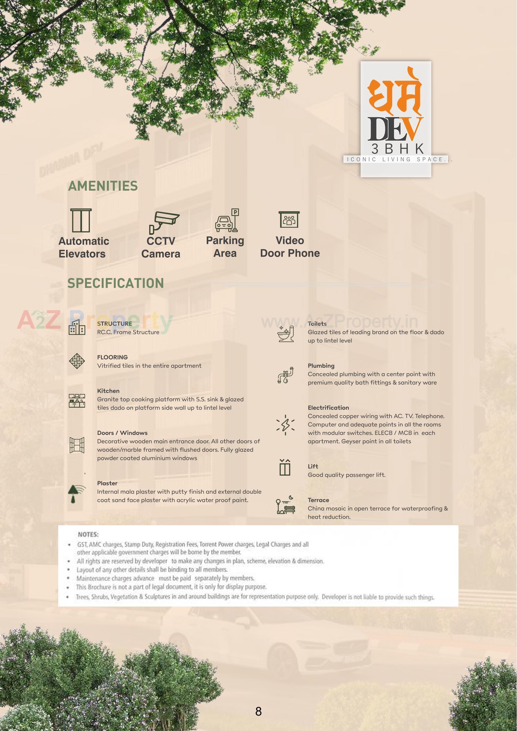  of real estate project Dharma Dev located at Rajpur - Hirpur, Ahmedabad, Gujarat