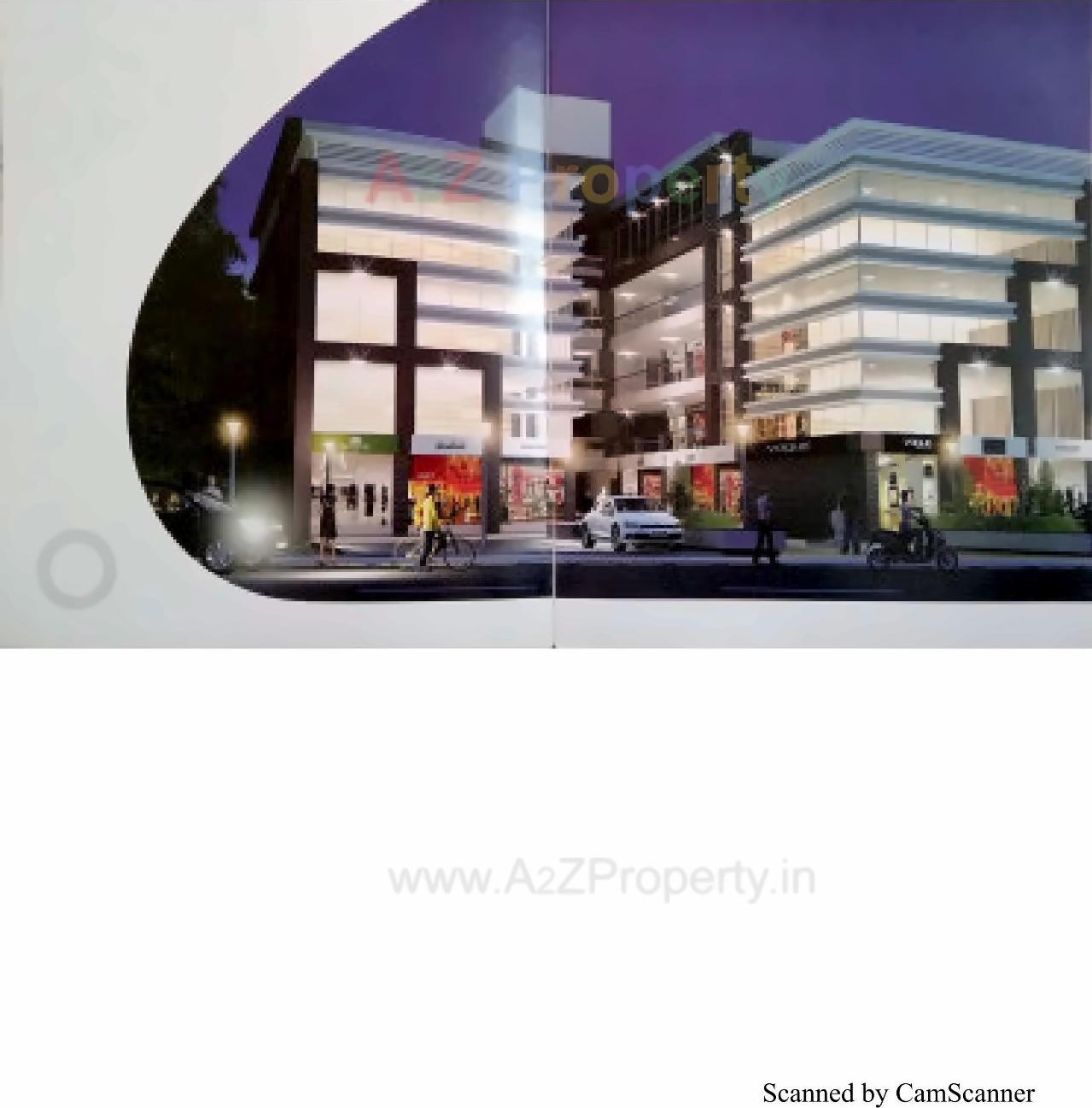 3D Elevation of real estate project Dharmkunj Arcade located at Odhav, Ahmedabad, Gujarat