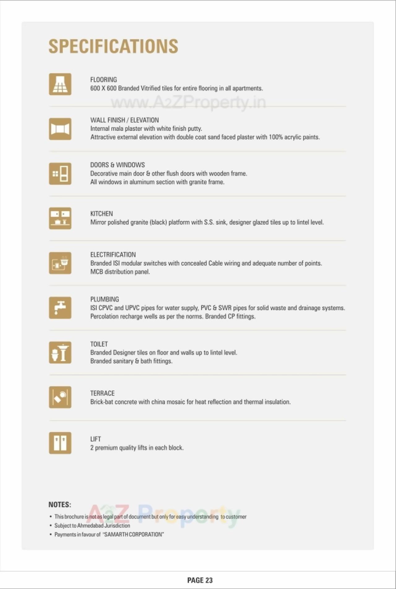 Project Specifications