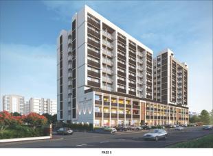 Elevation of real estate project Dharti Saket Heaven located at Chenpur, Ahmedabad, Gujarat