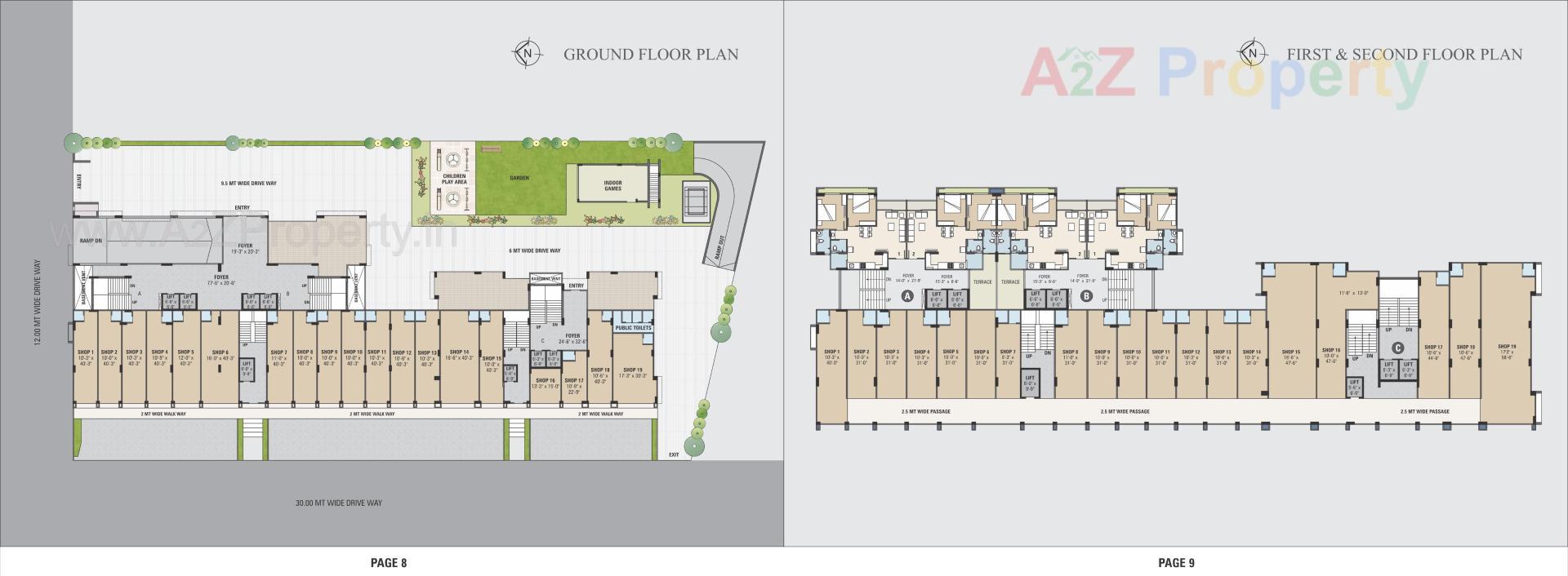 Layout of real estate project Dharti Saket Heaven located at Chenpur, Ahmedabad, Gujarat