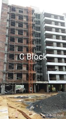 189019_const of real estate project Dharti Saket Height located at Gota, Ahmedabad, Gujarat