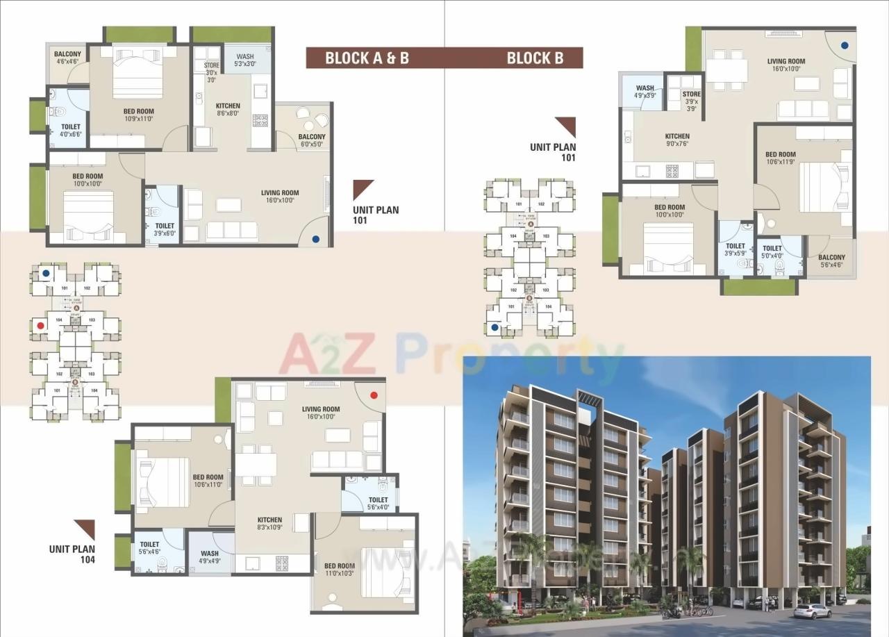 Layout of real estate project Dharti Saket located at Chenpur, Ahmedabad, Gujarat