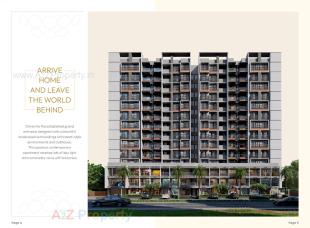 Elevation of real estate project Dharti Skyline located at Ahmedabad, Ahmedabad, Gujarat