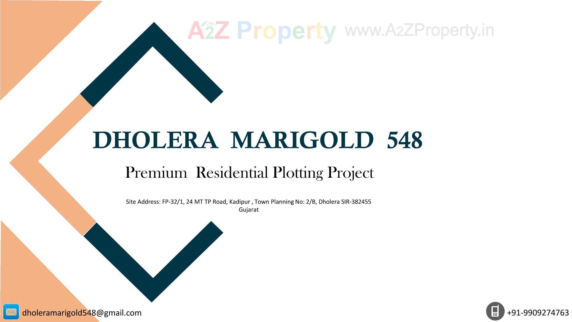  of real estate project Dholera Marigold located at Kadipur, Ahmedabad, Gujarat